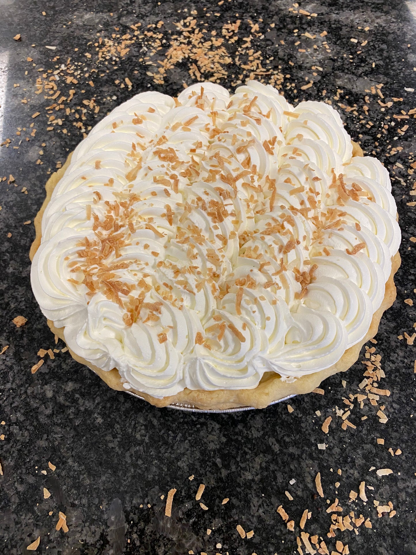 9" Coconut Cream Pie